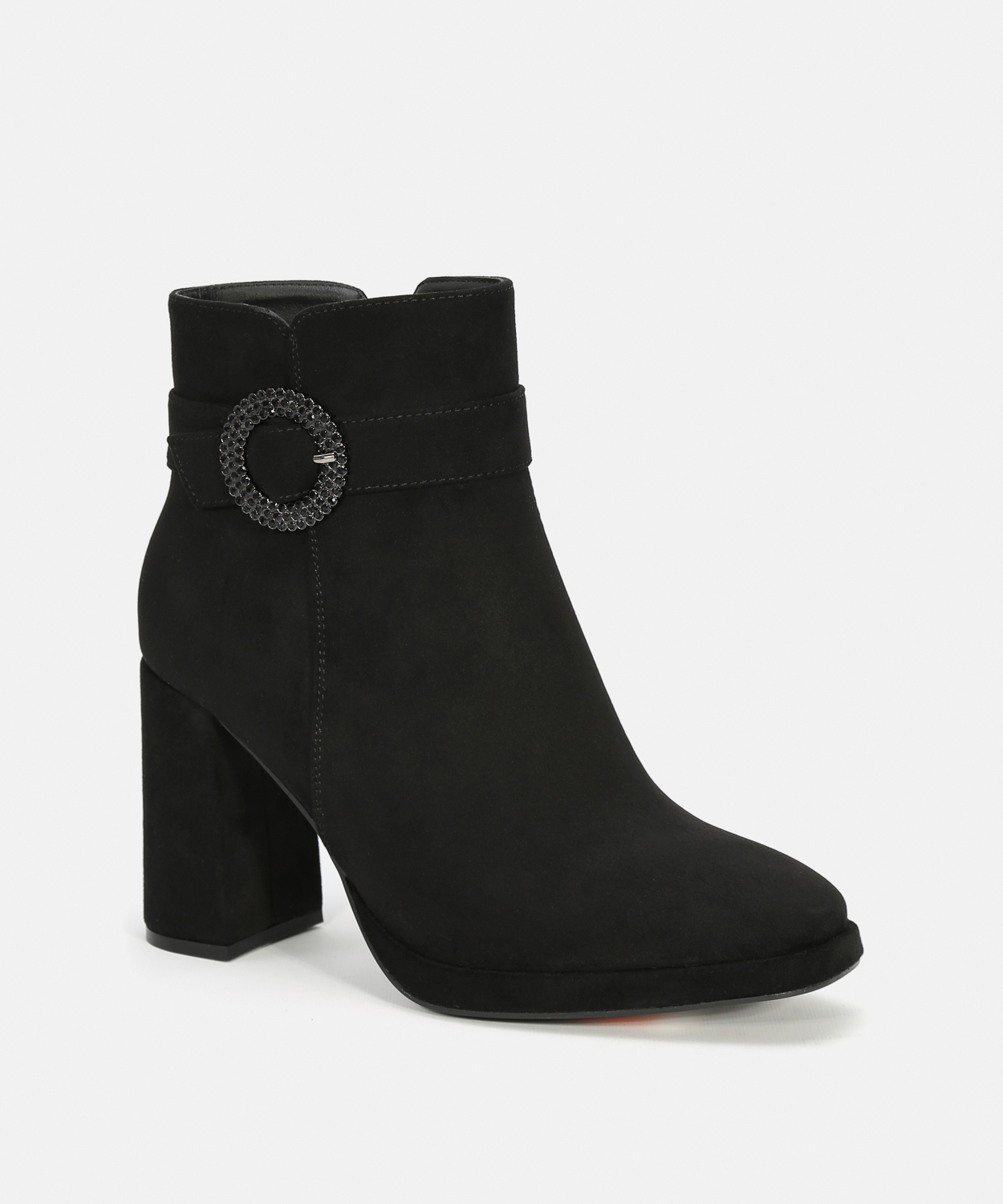 Botines plataforma hebilla joya image number null